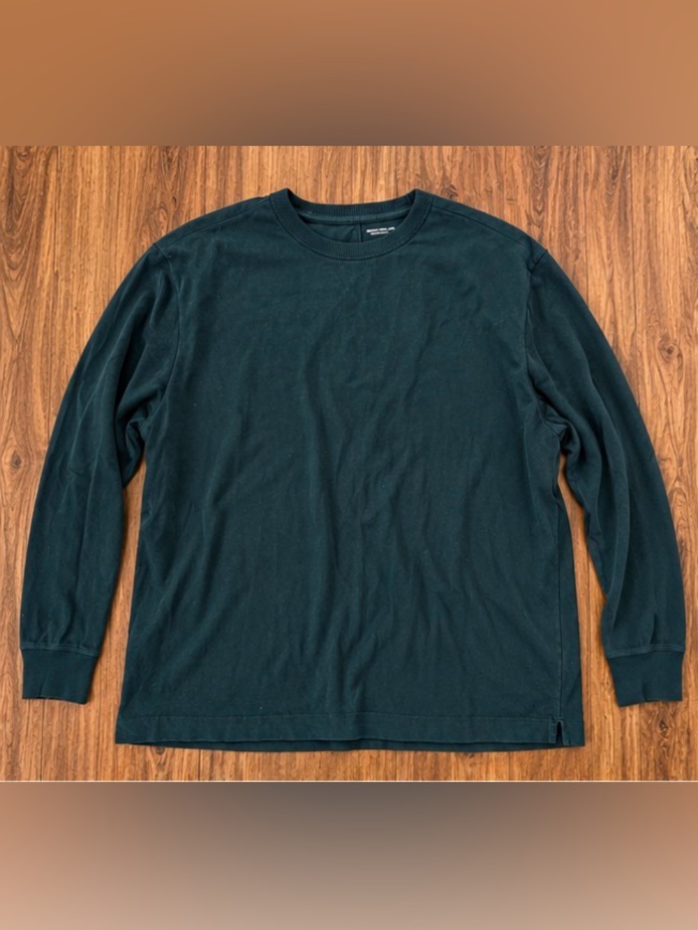 Abercrombie & Fitch Men's Long Sleeve Crew - Deep Teal
